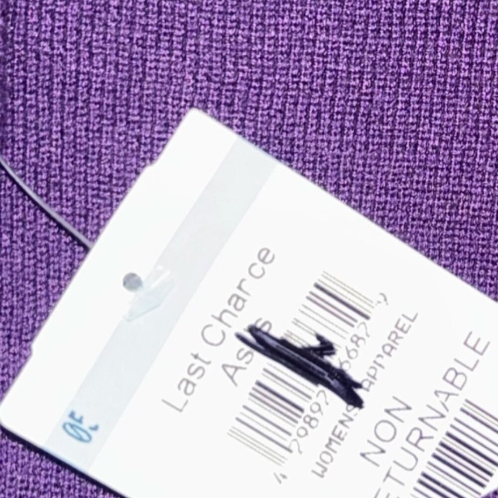 NWT BCBGENERATION Cutout Shoulder Sweater XS Asymmetric Neck Night Out Date - Picture 9 of 9